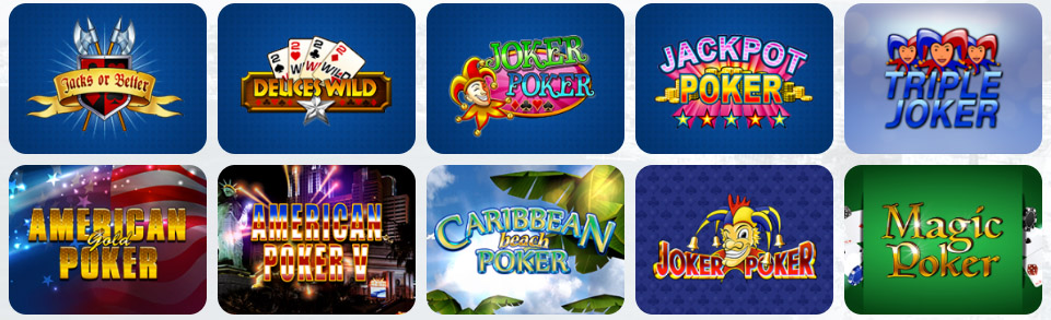 Video Poker MRXBet Casino