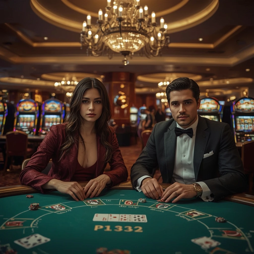 Deux joueurs de poker dans un MRXBet Casino